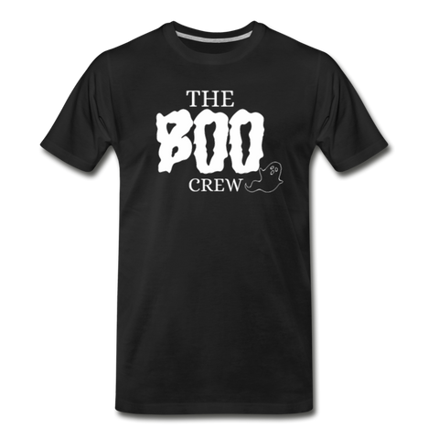 The Boo Crew - Mom or Dad Tshirt - black